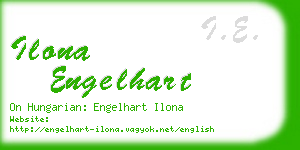 ilona engelhart business card